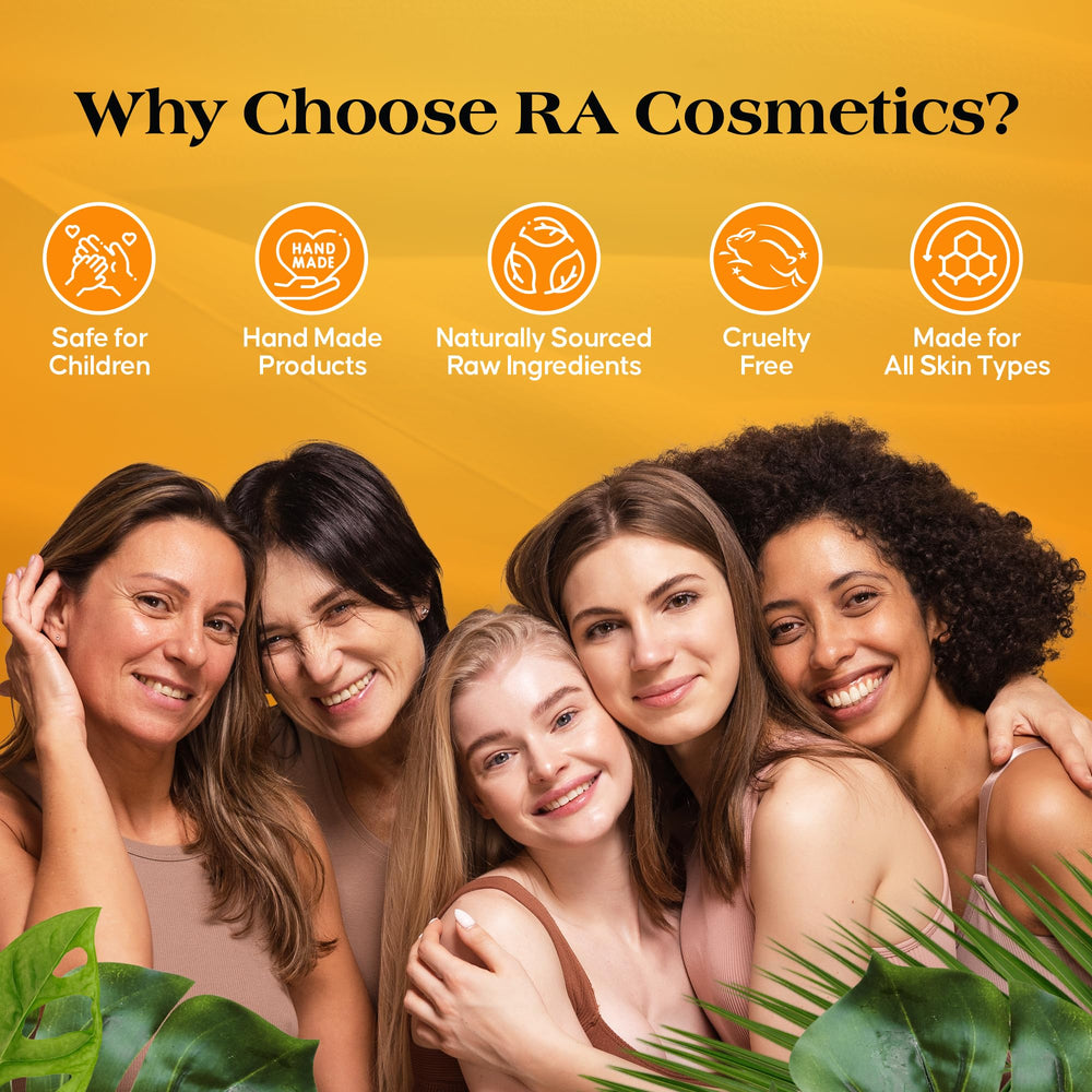 Soin après exposition: RA COSMETICS Beurre Karité Jaune accompagne la peau.