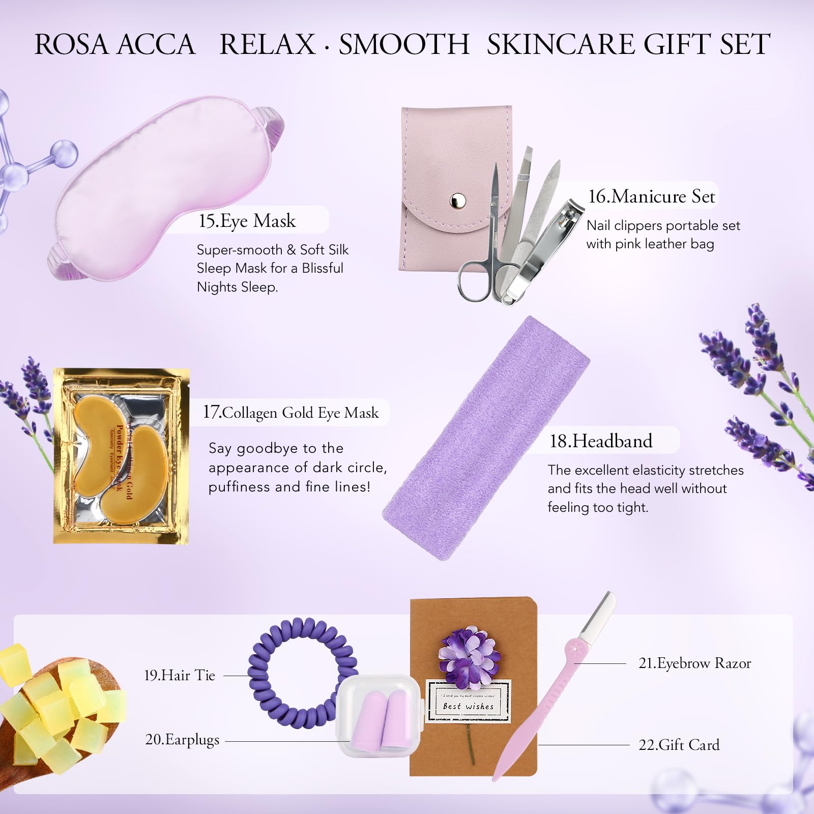 RA ROSA ACCA masque argile visage purifiant et revitalisant