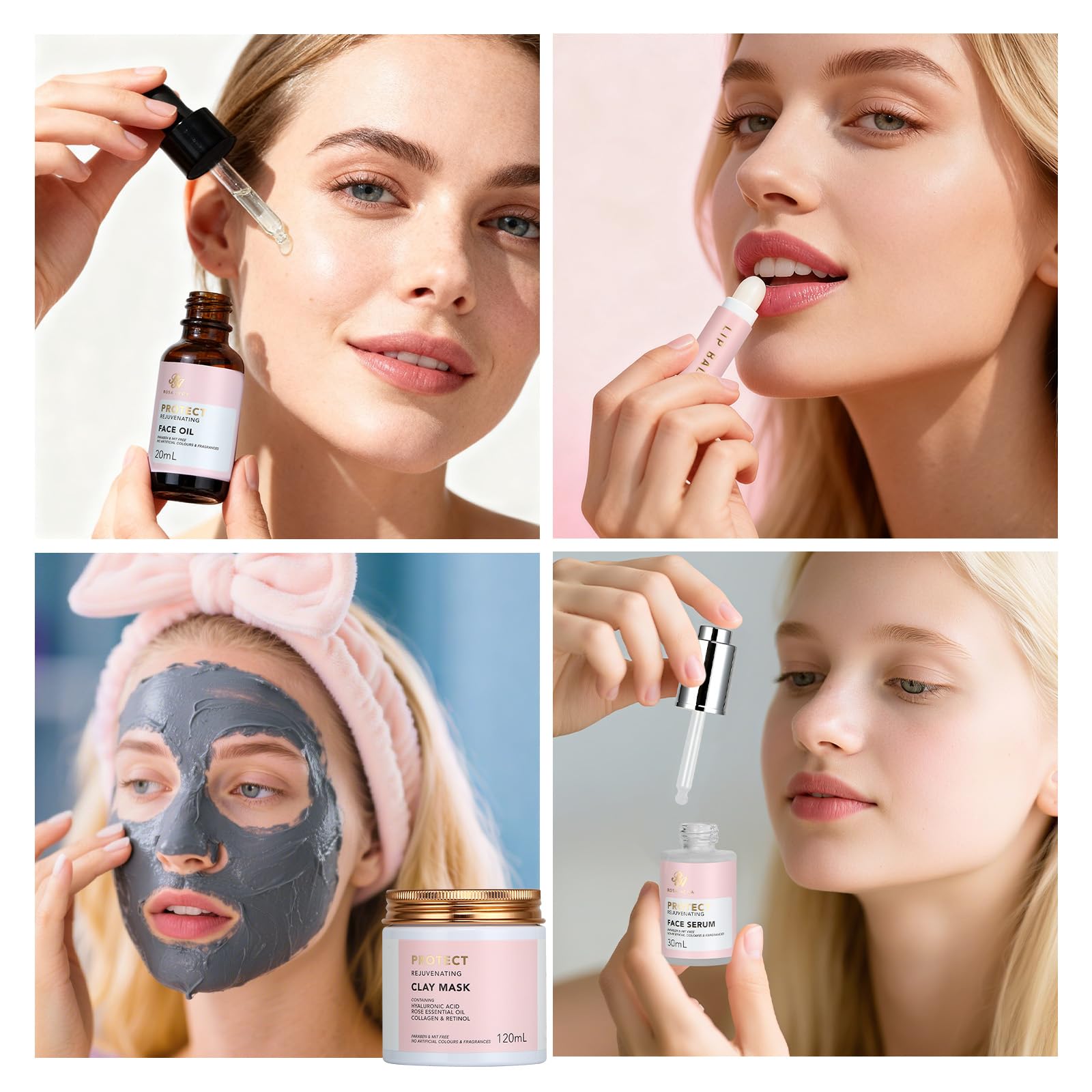 RA ROSA ACCA masque lèvres—Hydratation douce et soin ciblé