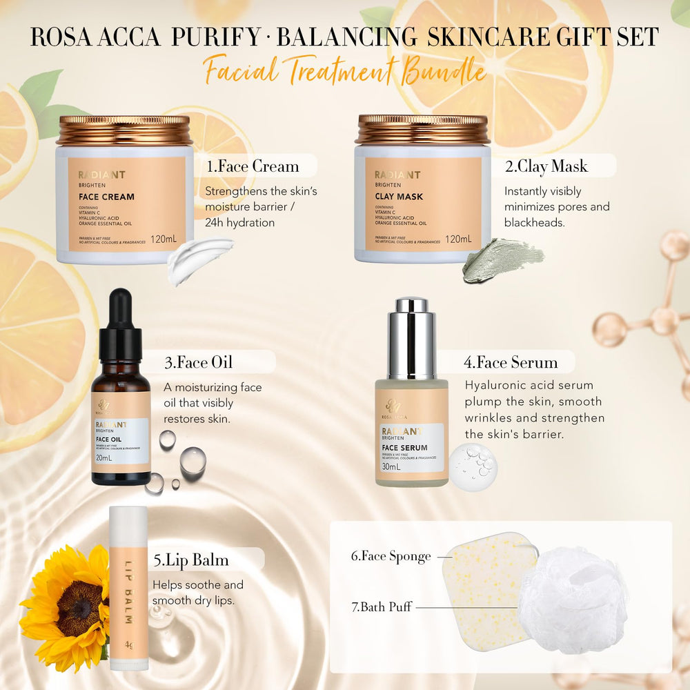 Sérum visage hydratant RA ROSA ACCA pour nourrir et lisser la peau.