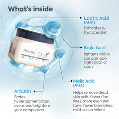 Arbutine et allantoin soutiennent une texture uniforme et la douceur cutanée.