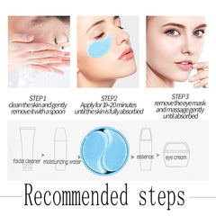 Patch sous-oeil RABIOTA vitamine-e bleu nourrit et protège la peau.