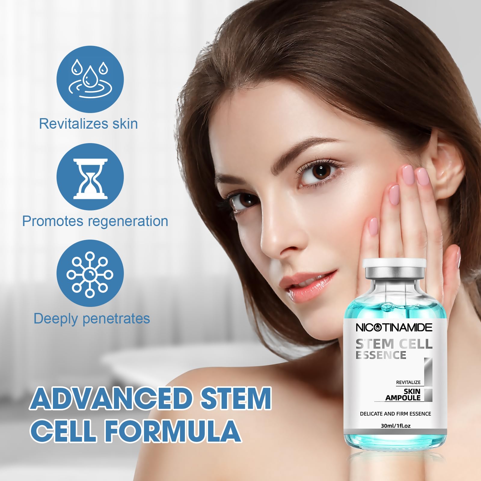 Racgrul Sérum Microneedling Ampoules — stimule instantanément la régénération cutanée.