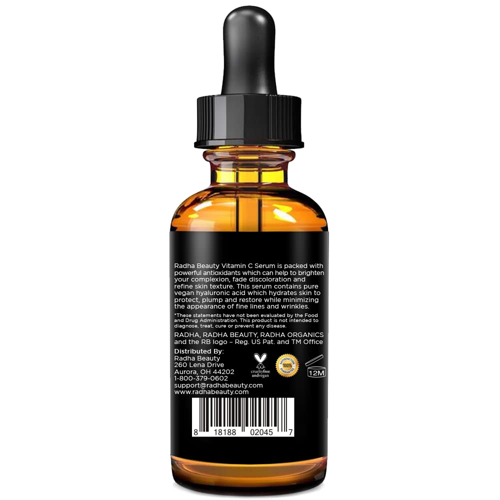 Radha Beauty Sérum MSM et collagène, soutien à l'élasticité