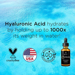 Sérum Hyaluronique Radha Beauty, thé vert: effet rafraîchissant pour la peau.