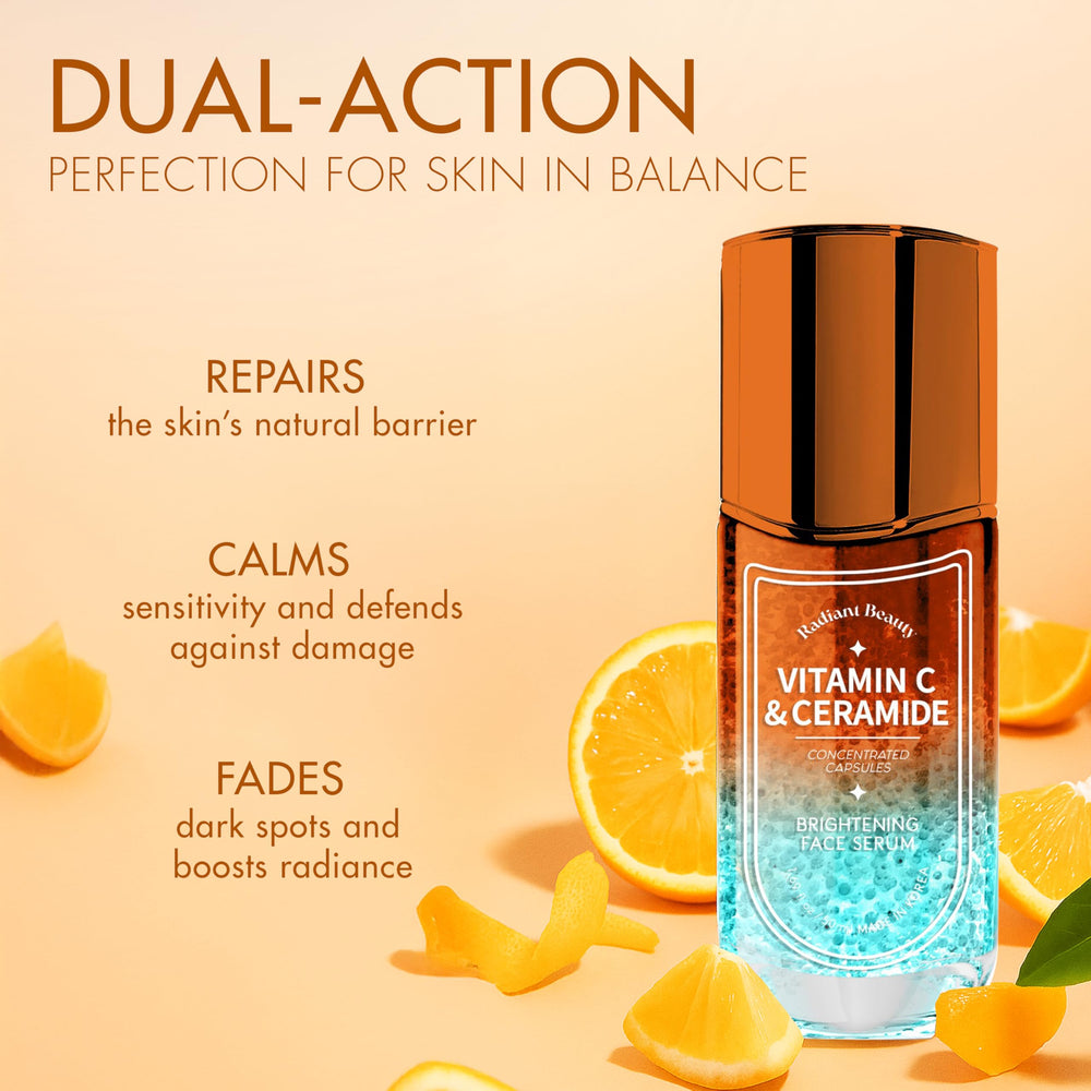 Radiant Beauty Sérum renforce la barrière et hydrate durablement le visage.