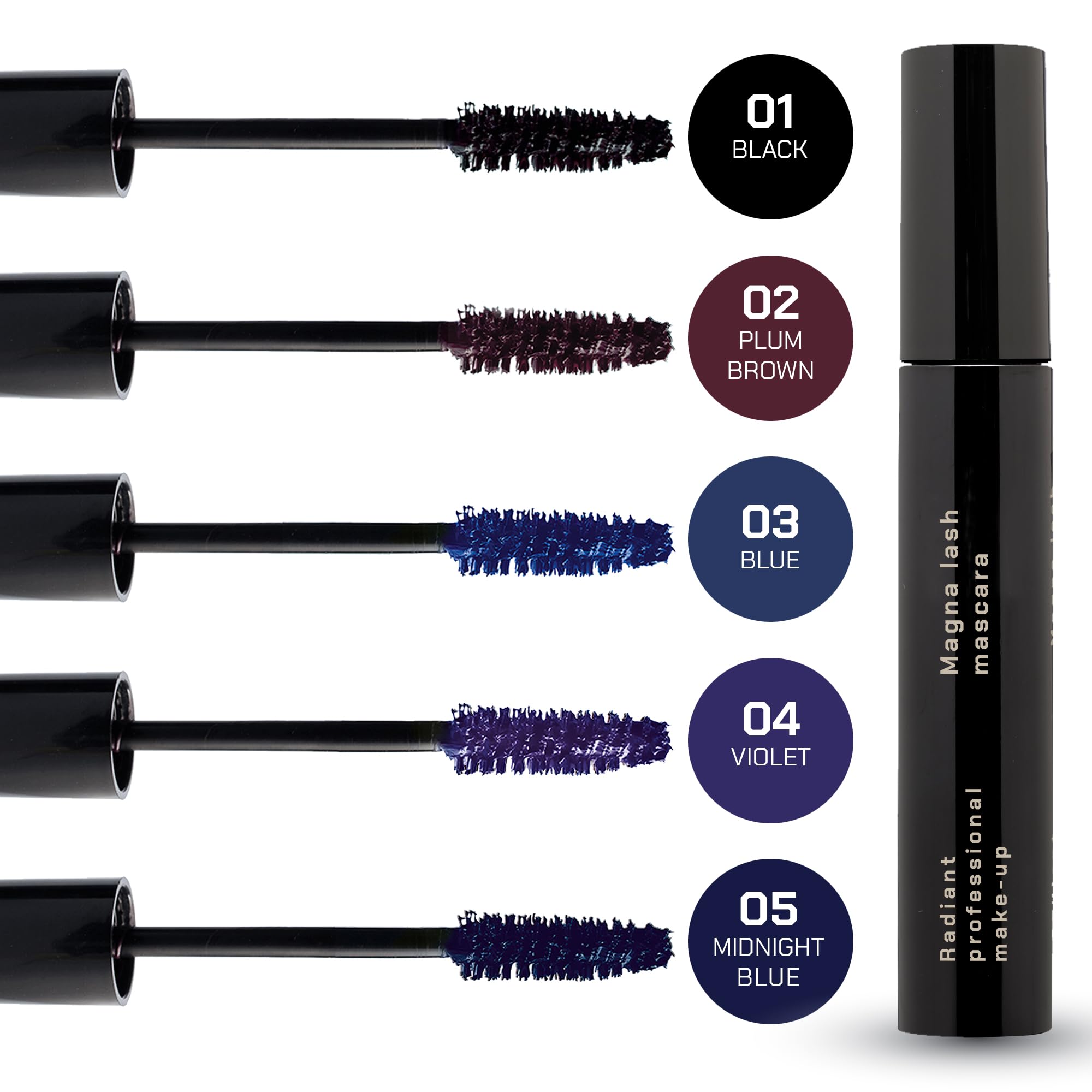 Emballage élégant Radiant Professional Lengthening, facile à emporter.