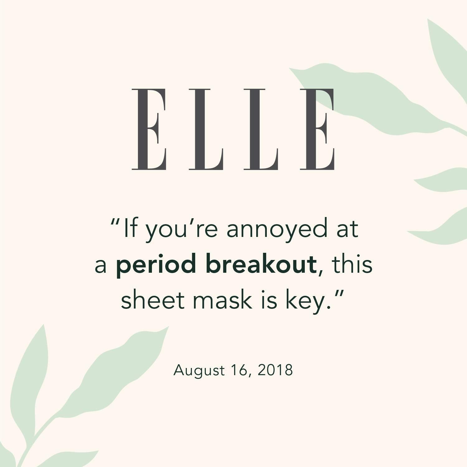 Rael masque visage en bambou – convient à tous types de peau.