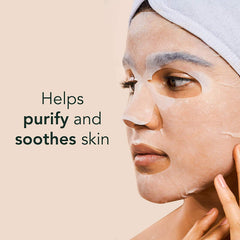 Rael masque arbre à thé – application sur le visage pour hydratation rapide.
