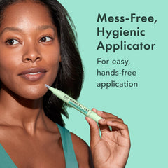 Texture gel apaisante de Rael pour lèvres et peau sensibles après application