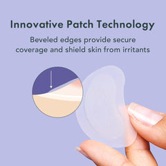 Pansement Rael hydrocolloïde contour-bouton, adhérence fiable et peau protégée.