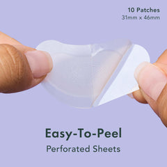Pansement Rael hydrocolloïde grand-format imperfection, couverture étendue et ciblée.