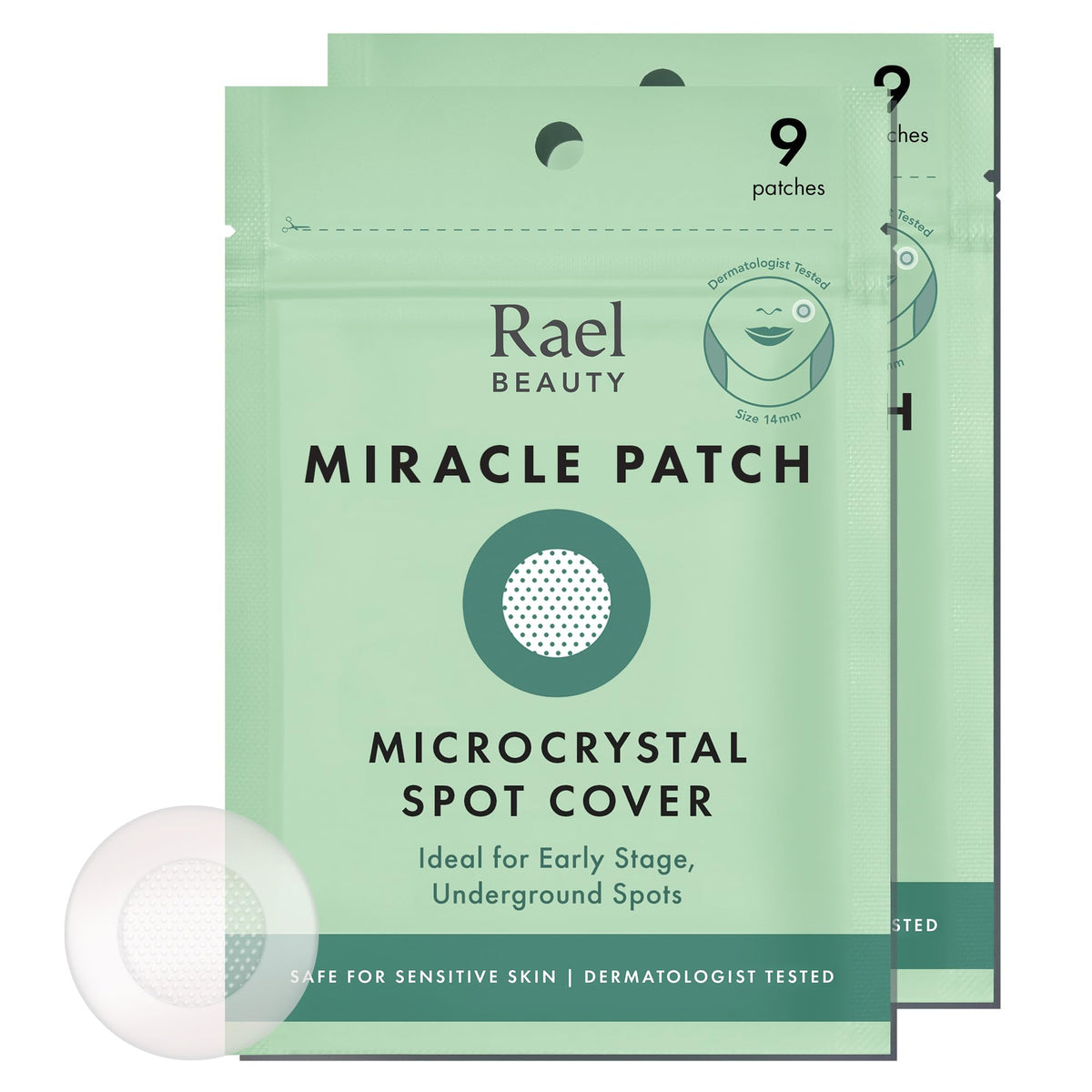 Patch Rael pour imperfections naissantes, soin ciblé et discret.