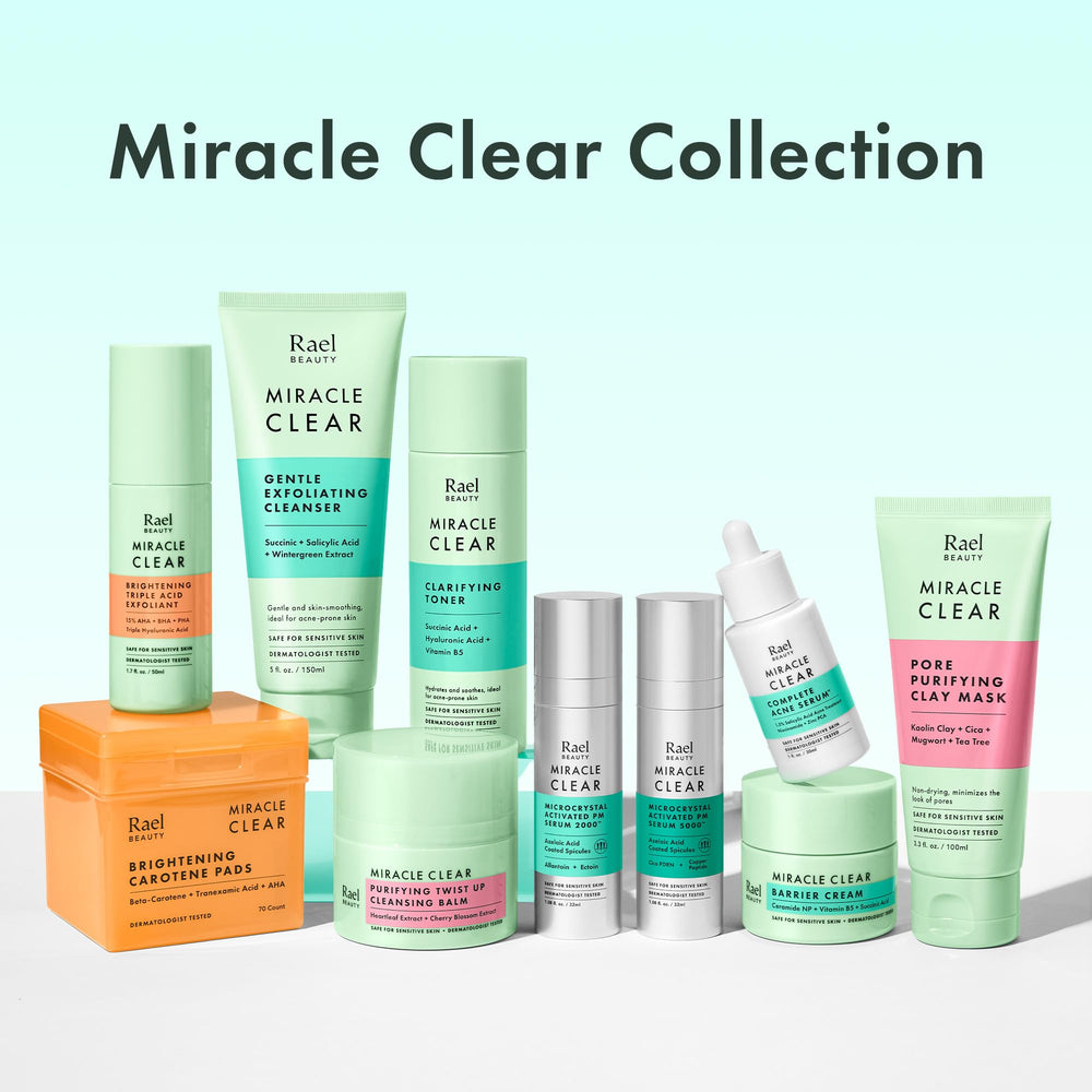 Peau équilibrée sans gras après rinçage