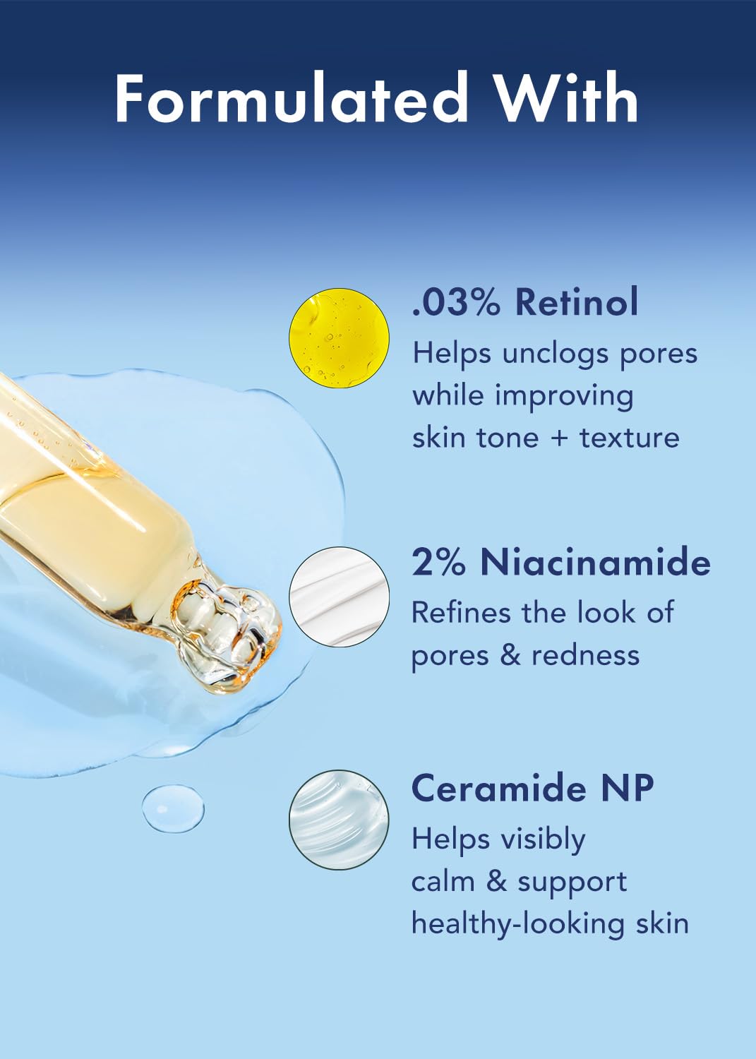 Rael retinol doux, texture satinée pour peau plus lisse