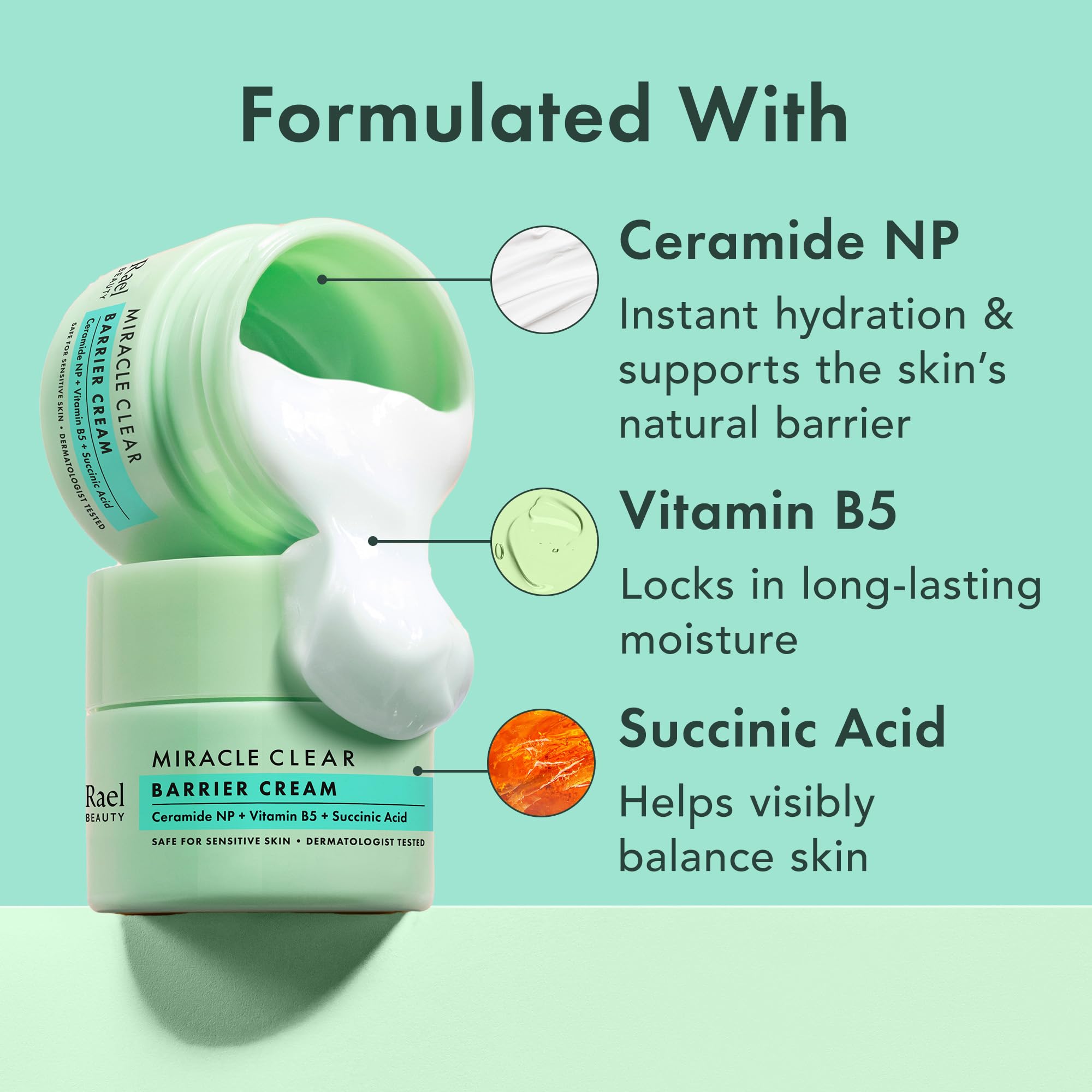 Rael vitamine-b5-hydratation – soutien hydratation durable de la peau.