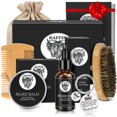 RAFFIN kit barbe huile nourrissante pour peau et poils plus doux