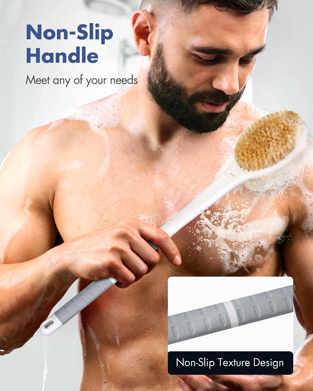 Brosse Rafow pour brossage a sec et entretien des pores.