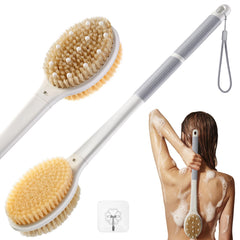 Brosse Rafow pour douche avec surface anti-derapante et massage doux.