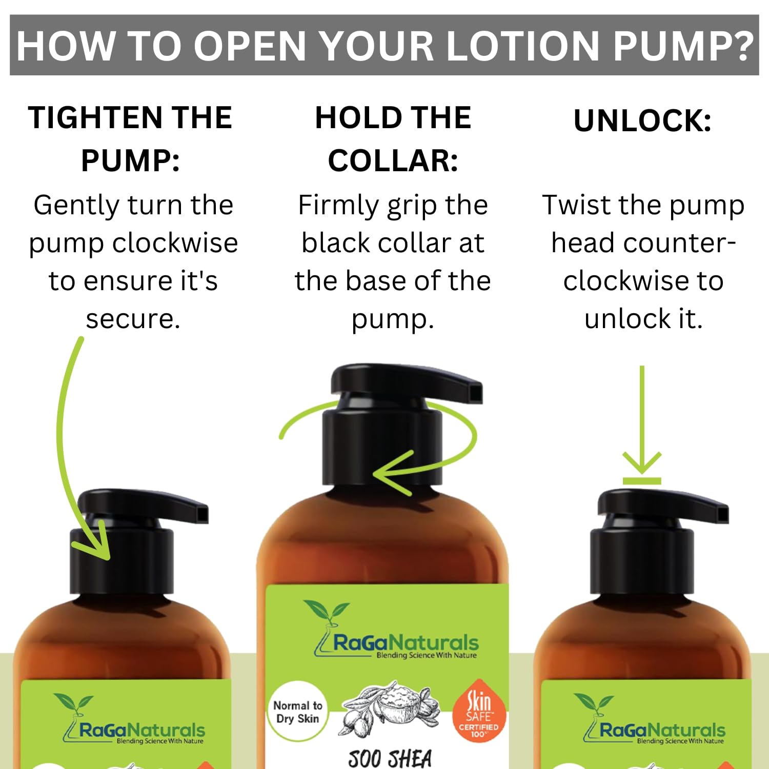 RaGaNaturals formule sans parabènes pour une routine douce et sûre.