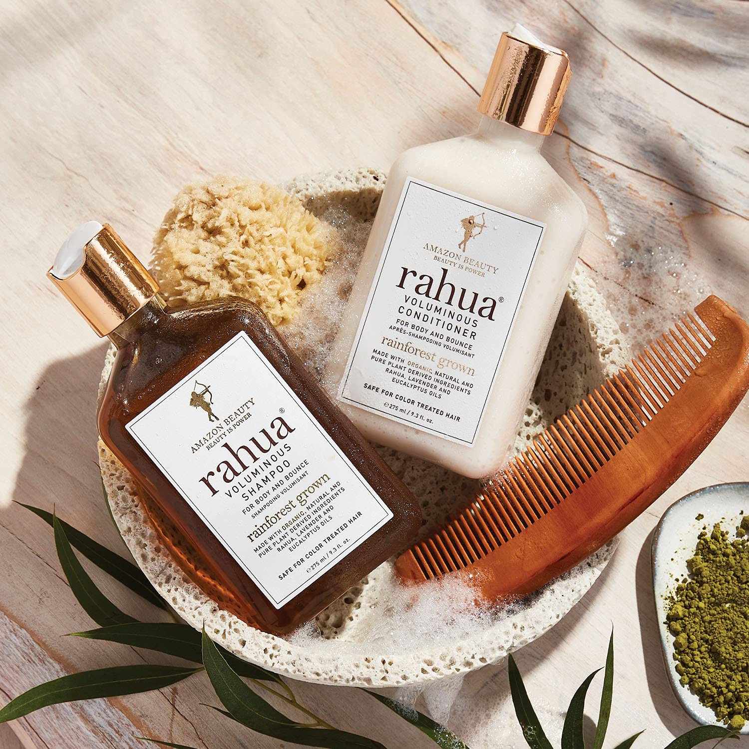 Rahua Conditionneur Volume packshot, présentation produit de haute qualité.