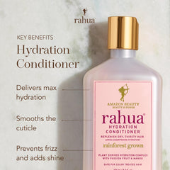 Rahua Hydration Conditioner sur cheveux bouclés, douceur et définition