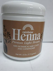 Henné Rainbow Research persan clair – cheveux plus brillants grâce au lissage du cuticule.