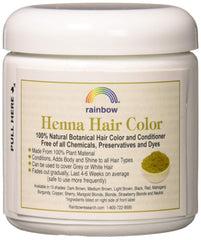 Rainbow Research henné: poudre colorante prête à mélanger pour une coloration naturelle