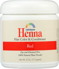 Rainbow Research Henna Persian Red: bouteille 4 oz prête pour coloration naturelle.