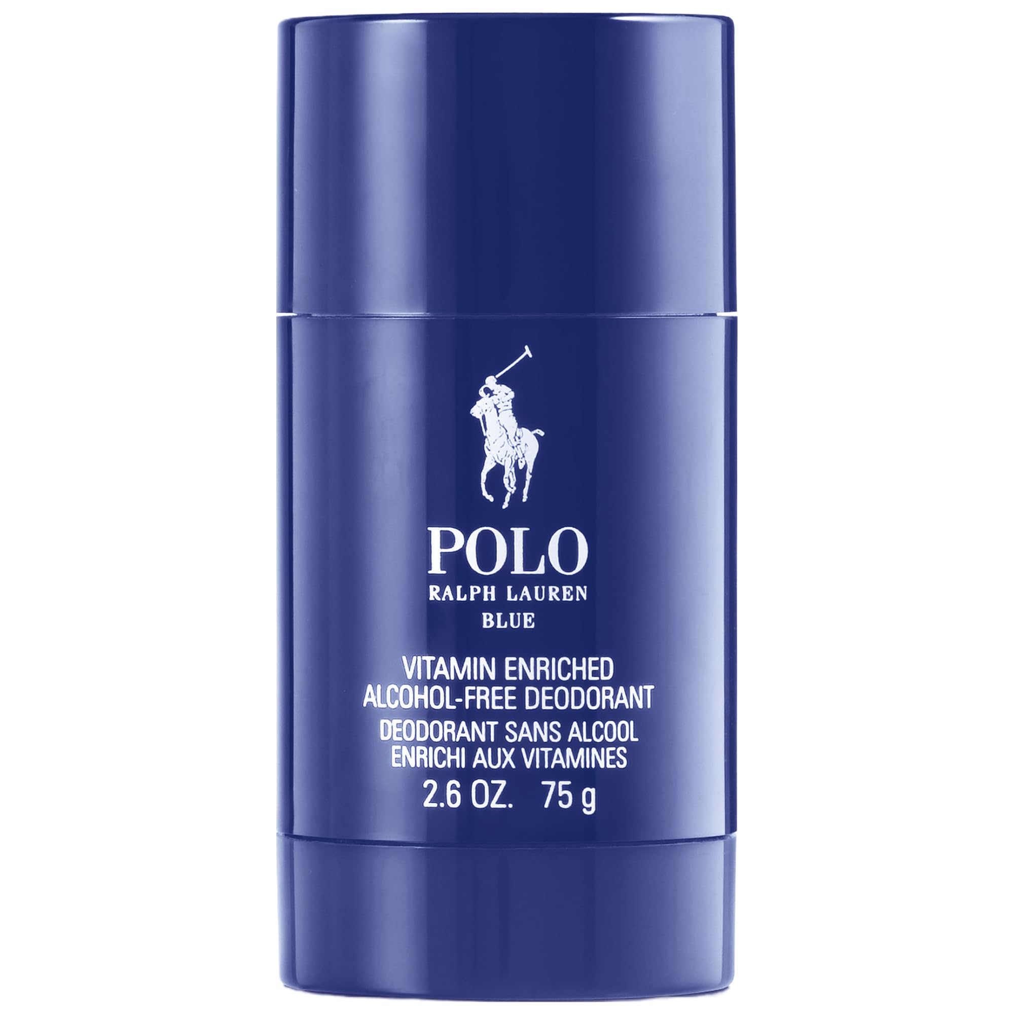 Polo Blue Ralph Lauren, déodorant bâton 2.6 oz, fraîcheur durable.
