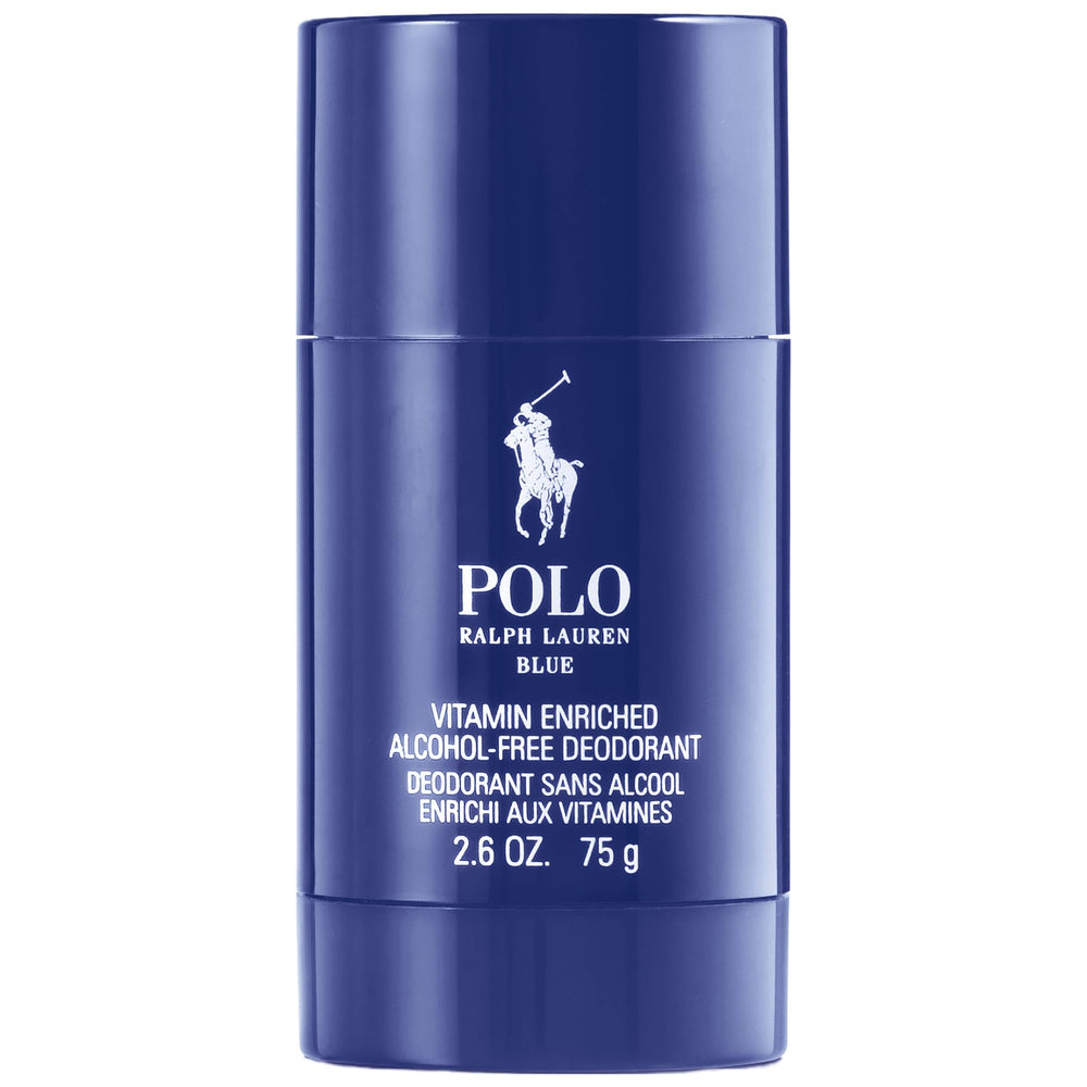 Polo Blue Ralph Lauren, déodorant bâton 2.6 oz, fraîcheur durable.