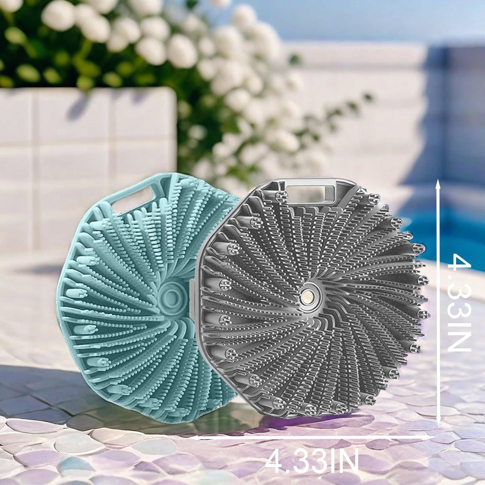 RamPula brosse silicone adaptée à tout type de peau avec massages bénéfiques.