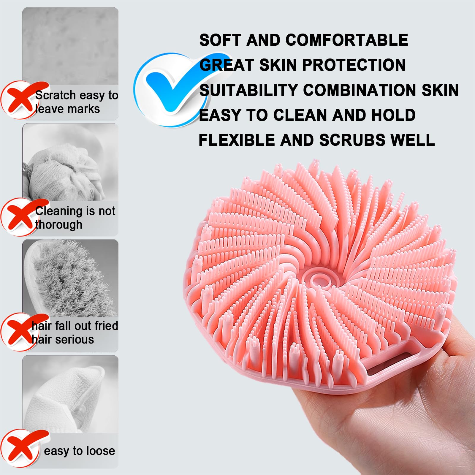 RamPula poignée antidérapante silicone: prise en main sécurisée