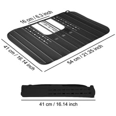 Ranphykx plateau nettoyage pinceaux maquillage, surface texturée pratique.