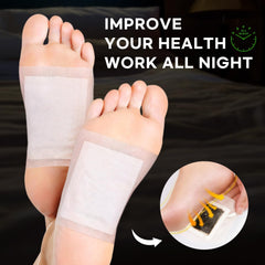 Rantherm patch-pieds-nuit-relaxation: favorise un endormissement paisible grâce à des ingrédients naturels