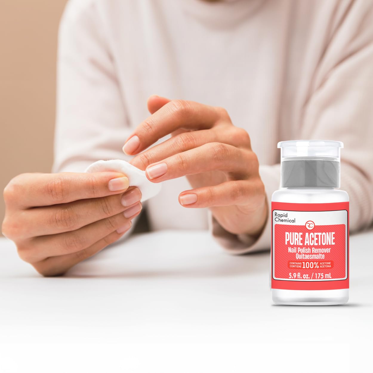RAPID PROTECTANT – Utilisation simple sur les mains avec pompe ergonomique