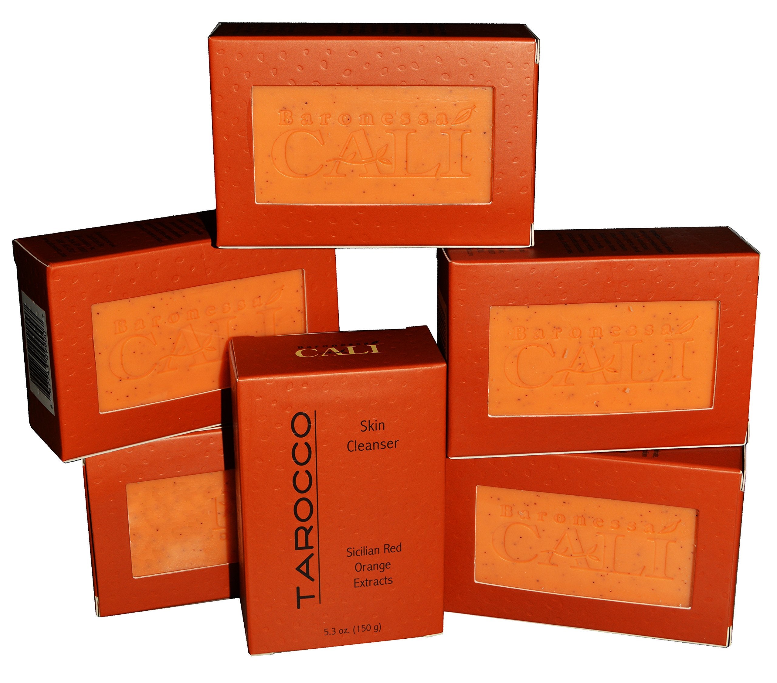 Baronessa Cali Tarocco nettoyant visage, purifiant et laissant la peau douce.