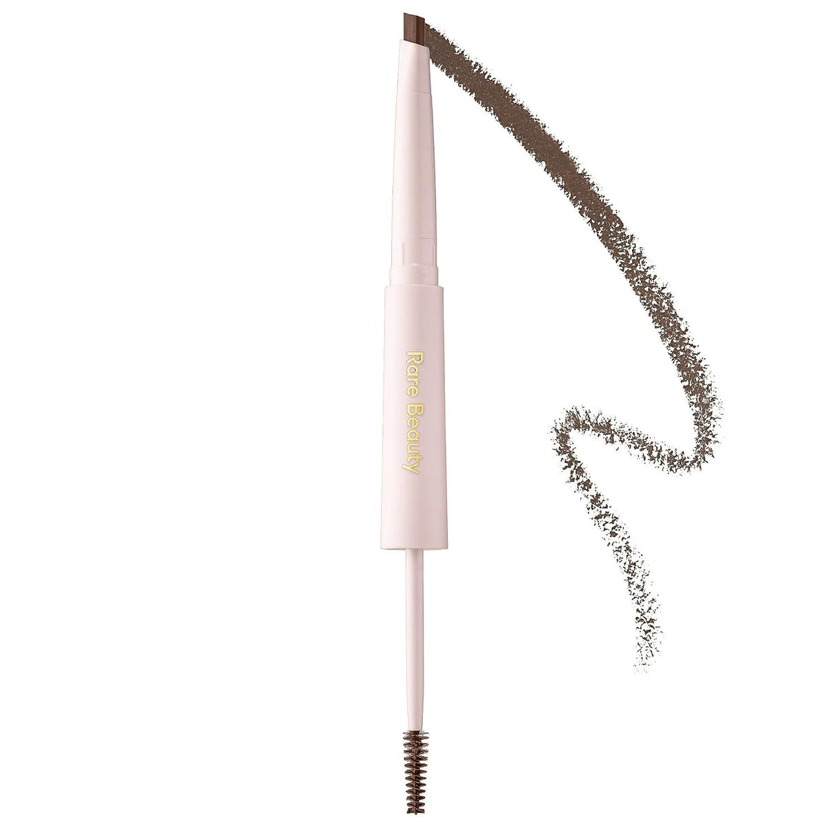 Rare Beauty Brow Harmony crayon gel brun foncé pour des sourcils naturellement définis