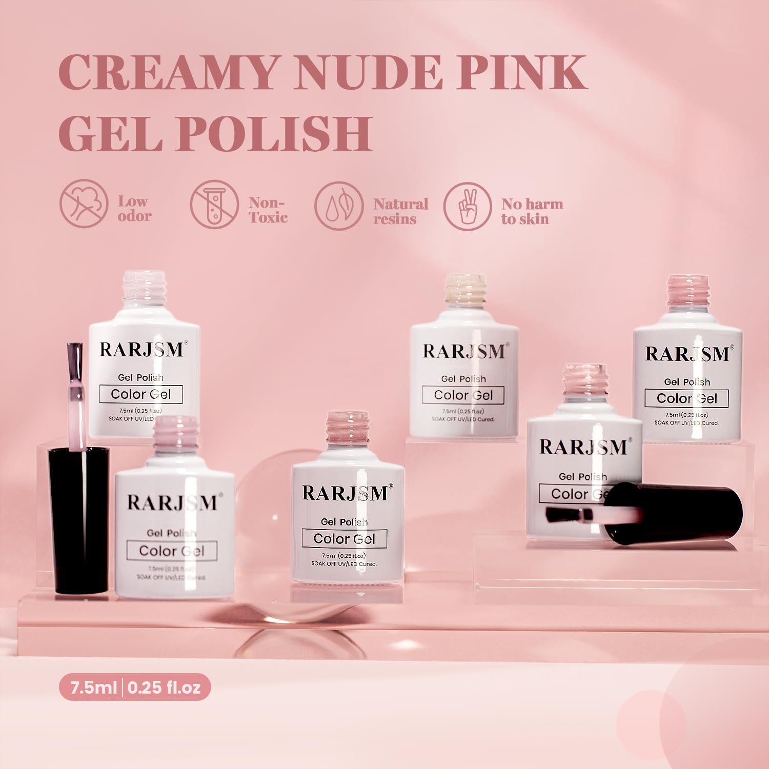 RARJSM ambiance salon maison vernis gel nude