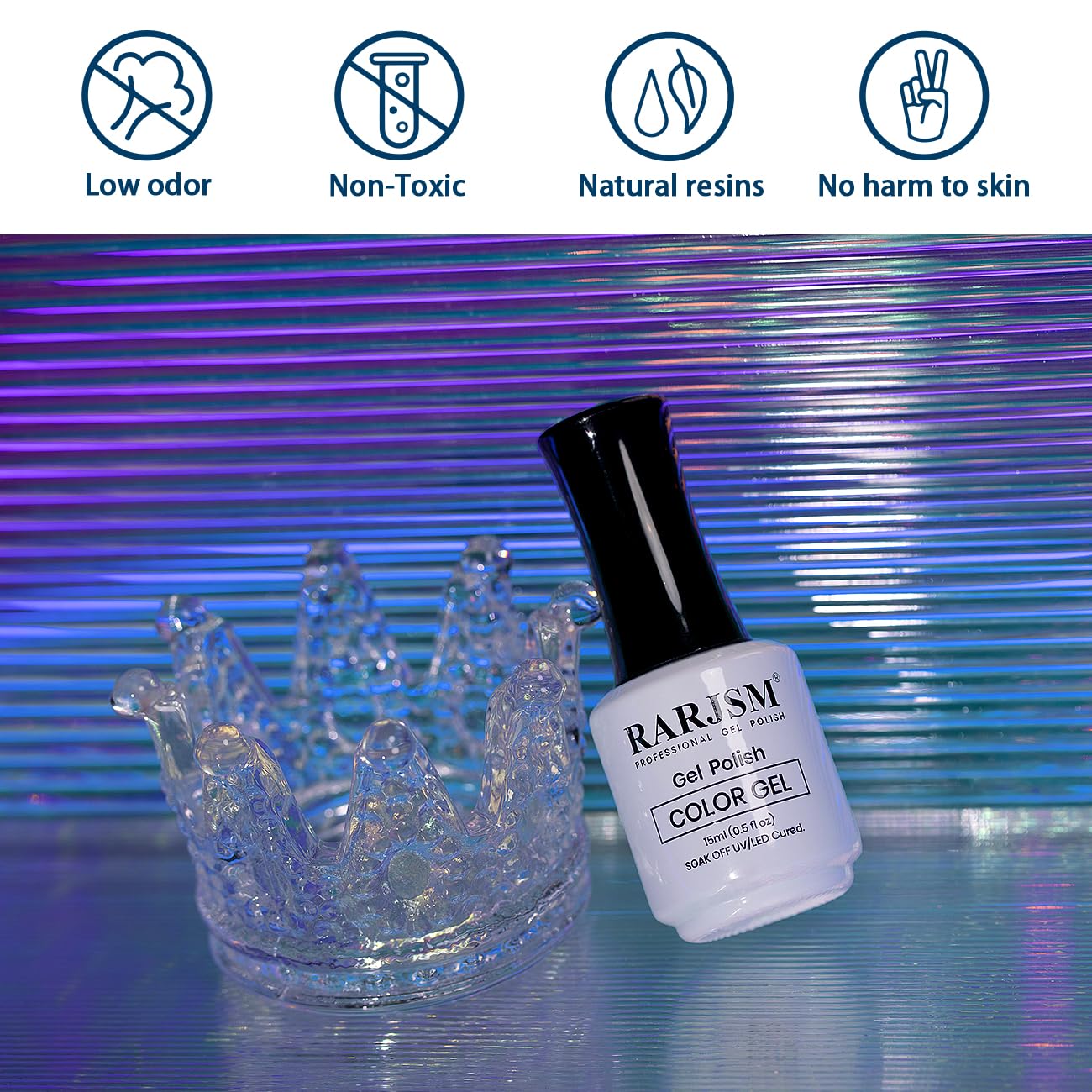 Démontage par trempage, vernis gel chameleon facilité
