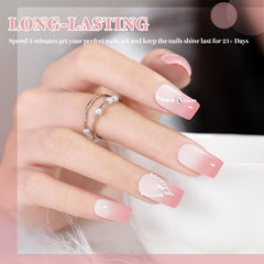RARJSM échantillons vernis gel nude rose doux pour tester les nuances