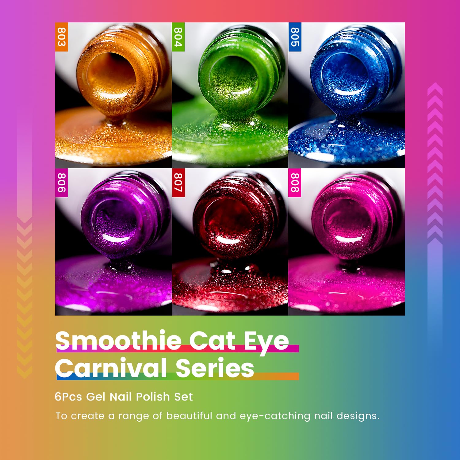 RARJSM Lampe LED-UV pour vernis gel cat eye, séchage rapide à domicile.