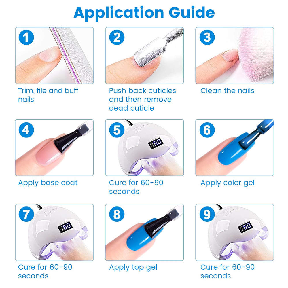 RARJSM Échantillon translucide pour tester les teintes facilement.