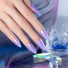 RARJSM Pearl Gel Swirl mermaid nacré, idéal pour des tenues festives.