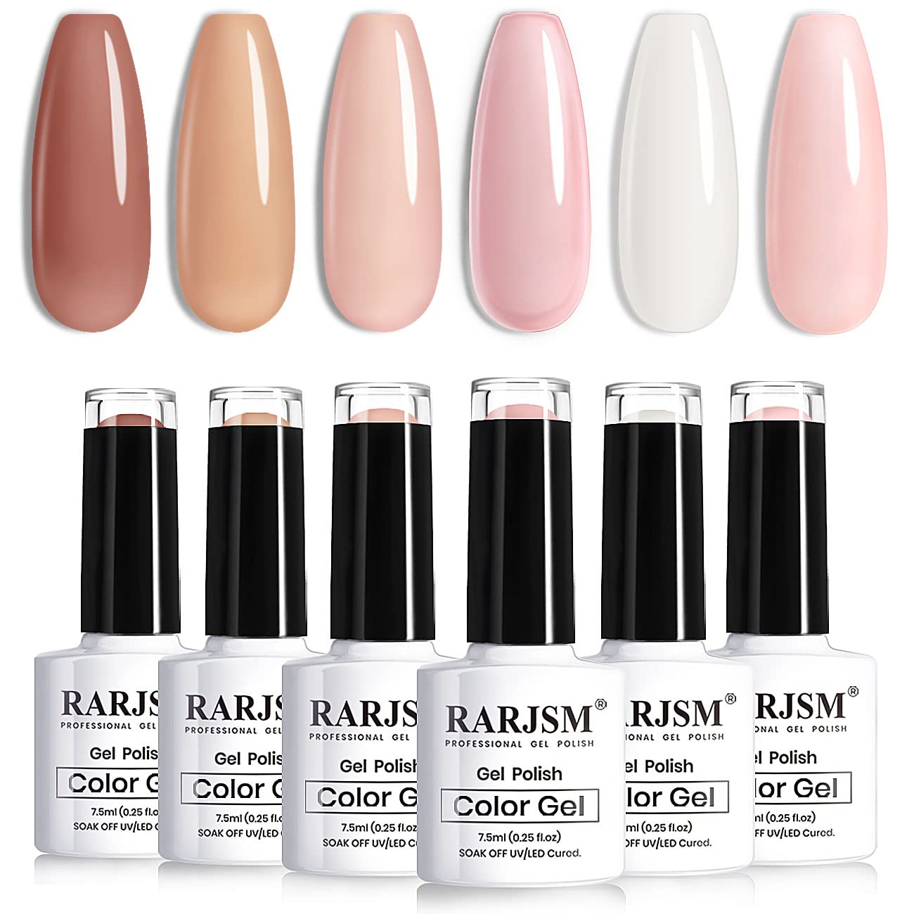 Vernis gel RARJSM utilisation à domicile pour des manucures personnalisées.