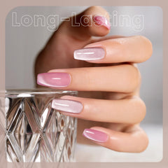 Vernis cat eye rose pâle RARJSM pour nuances douces et modernes