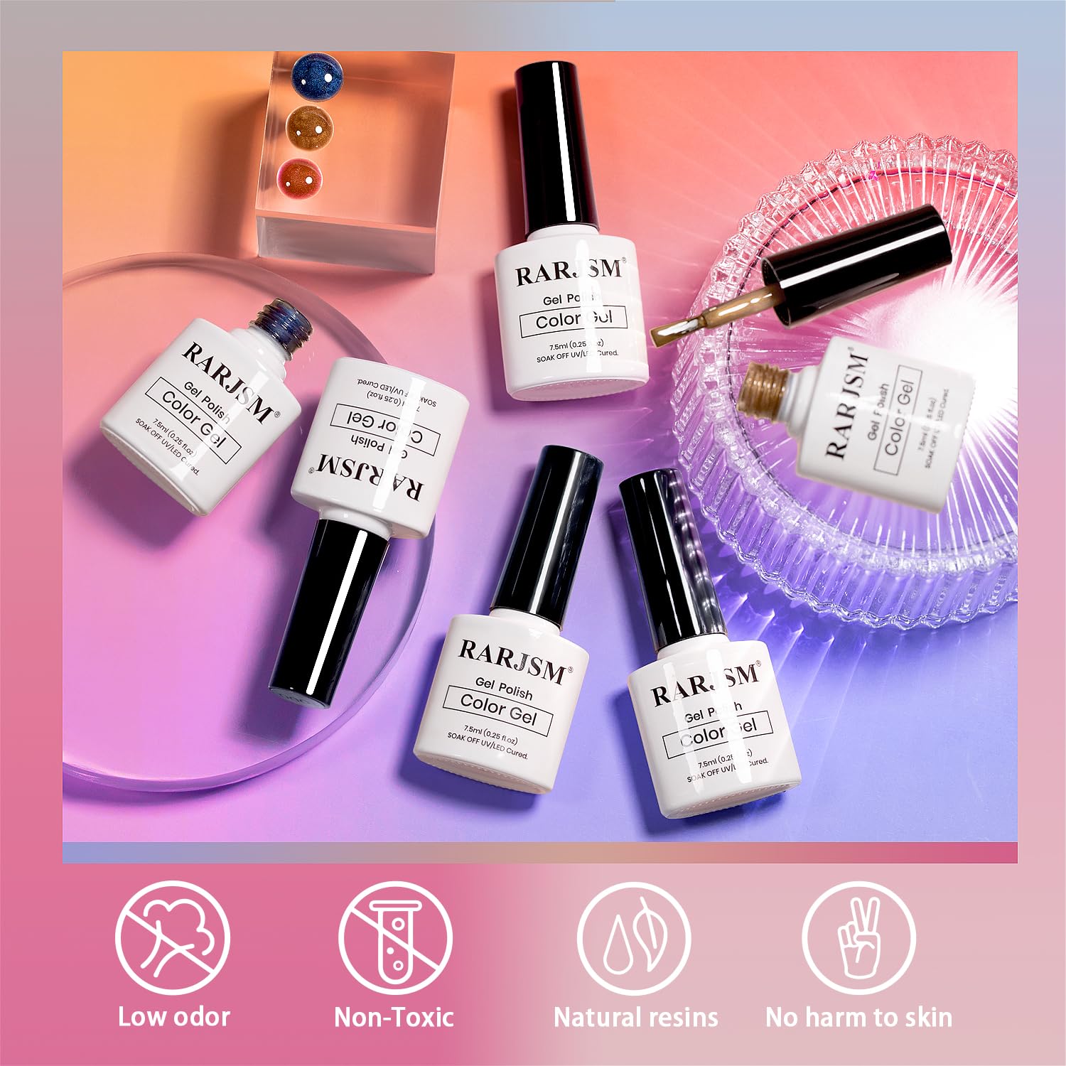 Vernis gel cat-eye ceramique bleu velours par RARJSM pour profondeur et nuance veloutee