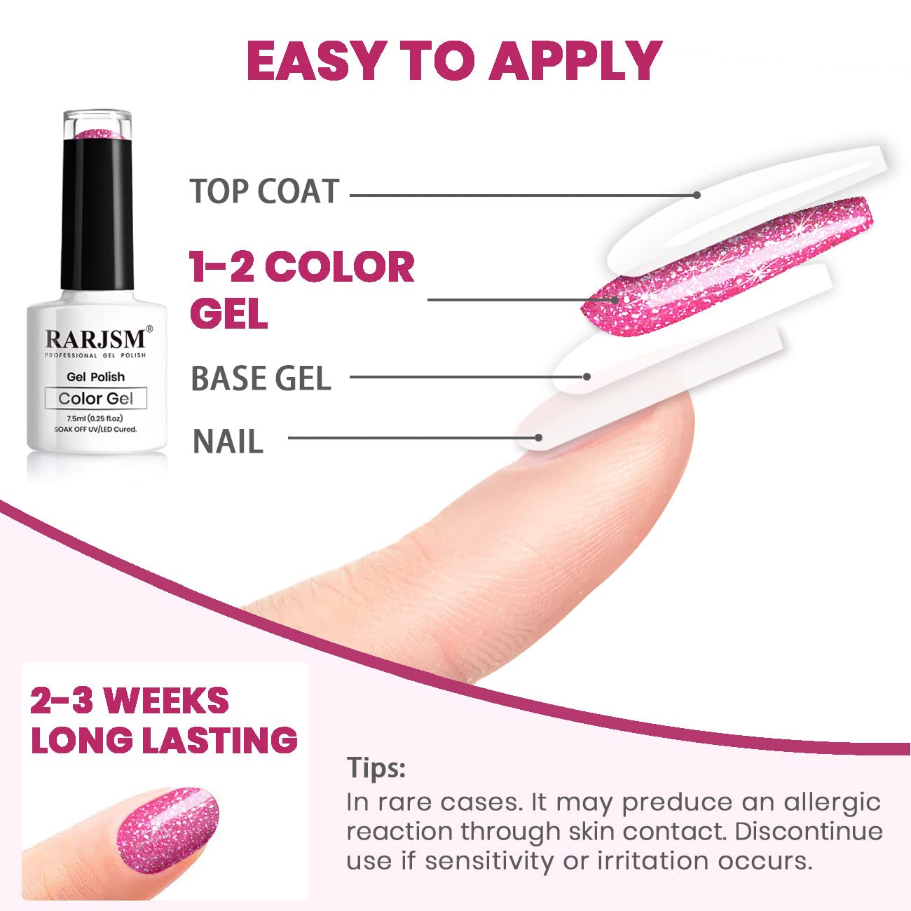 Vernis gel salon à domicile facilite une manucure professionnelle