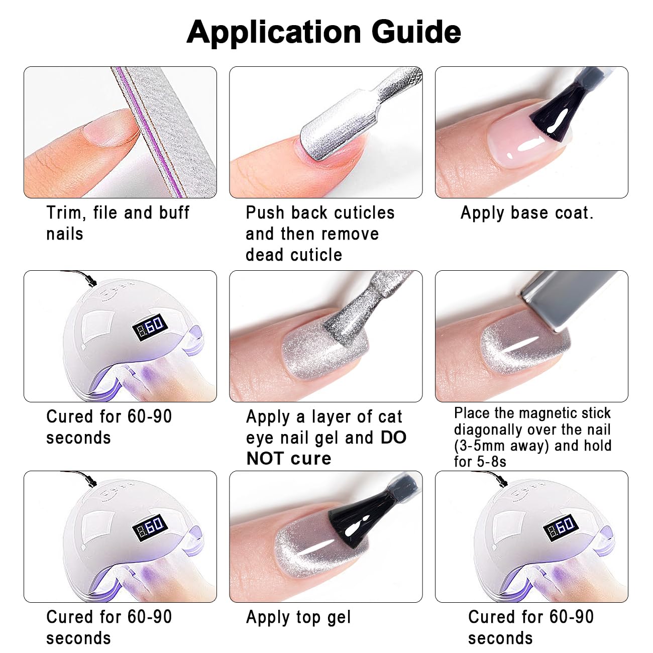 Vernis gel RARJSM durcissement sous LED/UV pour une application maîtrisée.