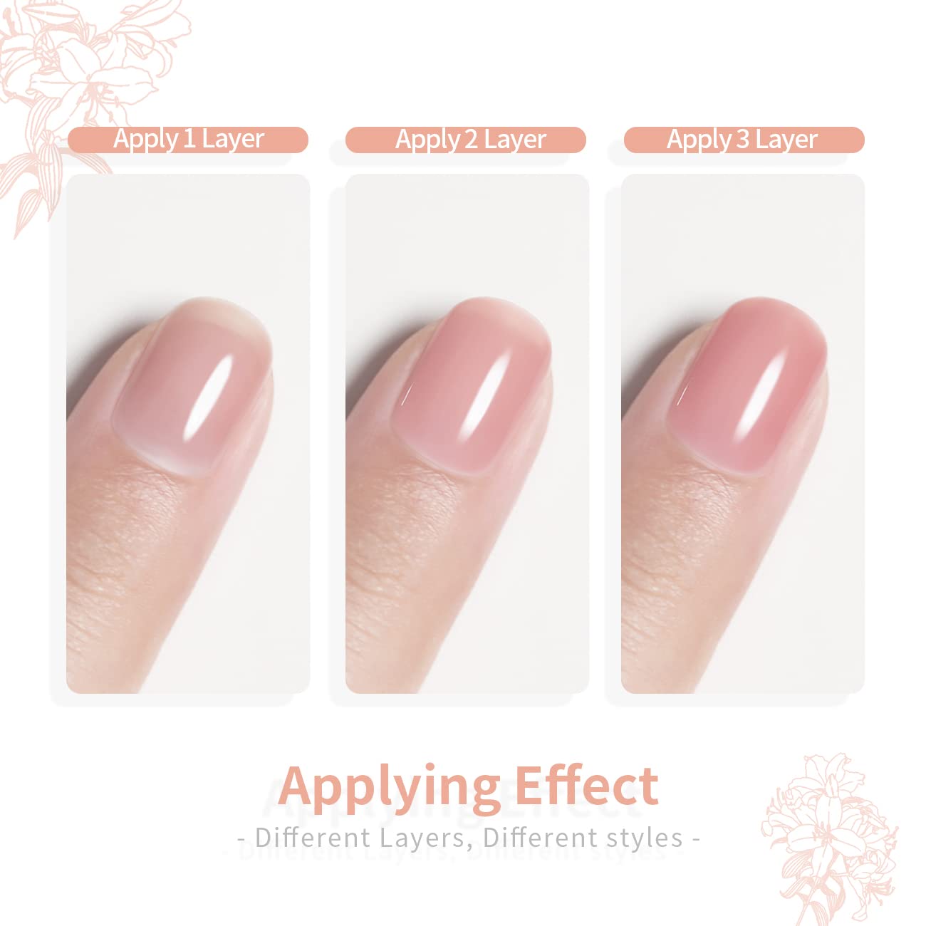 Vernis gel nude beige lait RARJSM, nuance douce adaptée à toutes carnations.